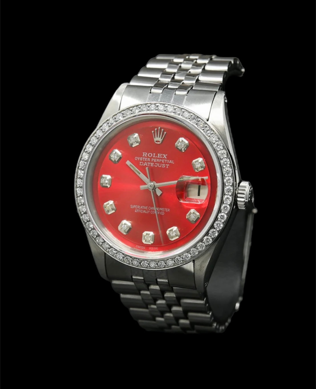 Rolex Datejust 36mm Acier | 10 Diamants 🔴