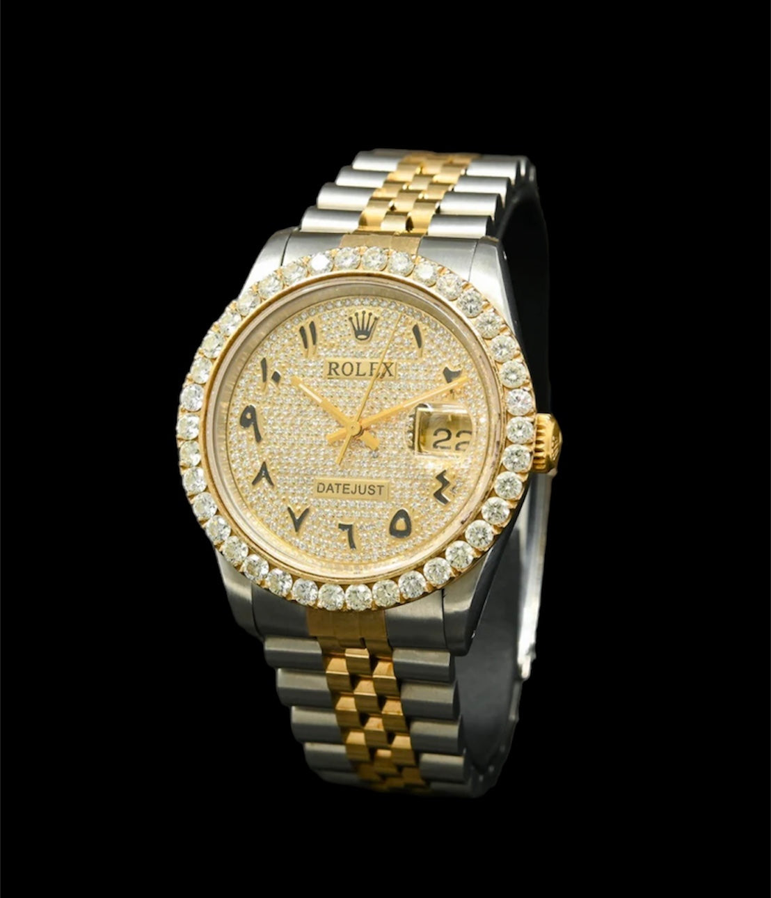 Rolex Datejust 36mm Or et Acier | Dial Custom 🟡