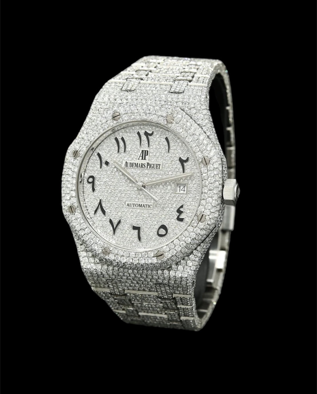 Audemars Piguet Royal Oak 41mm | Full Diamants | Chiffre Arabe 🔘