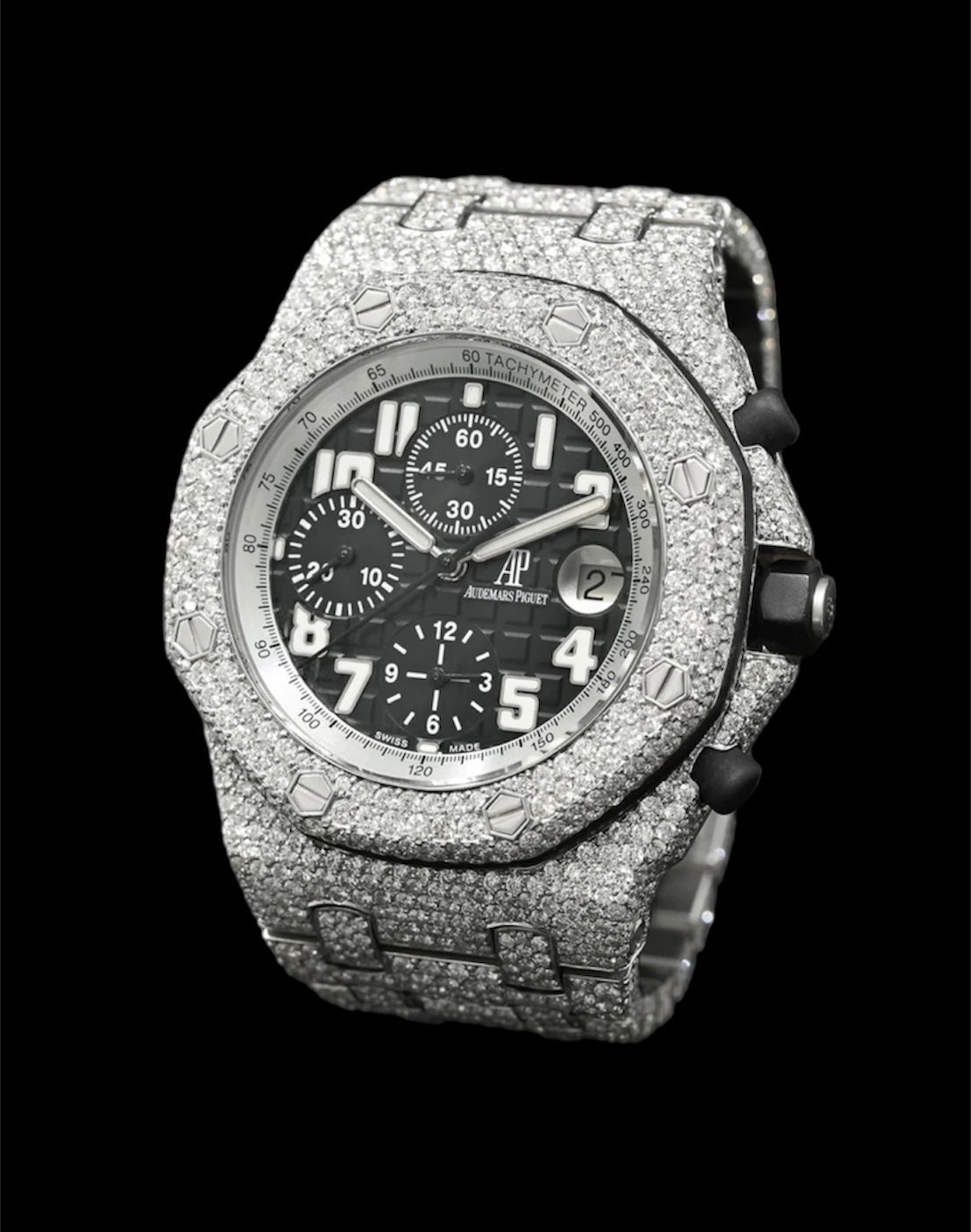 Audemars Piguet Royal Oak Offshore 42mm | Custom Diamants ⚫