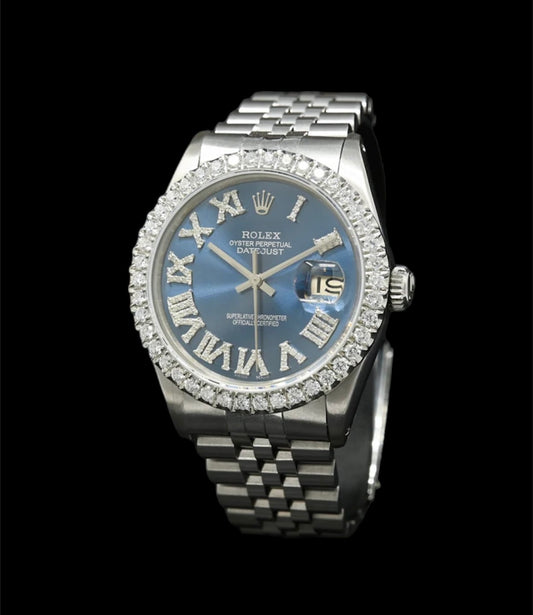 Rolex Datejust 36 mm Acier | Chiffre Romain 🔵