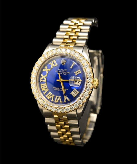 Rolex Datejust 36mm Or et Acier | Chiffre Romain 🔵