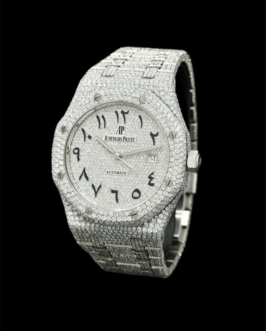 Audemars Piguet Royal Oak 41mm | Full Diamants | Chiffre Arabe 🔘