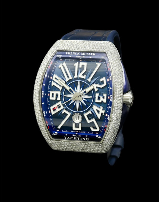 Franck Muller V45 | Custom Diamants 🔵