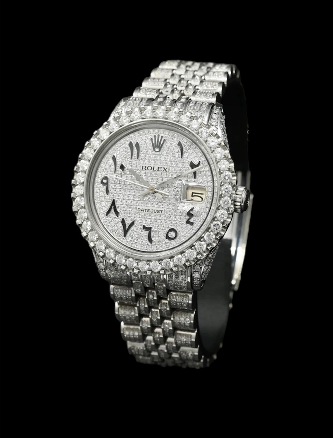 Rolex Datejust 36mm Acier | Full Diamants 🔘