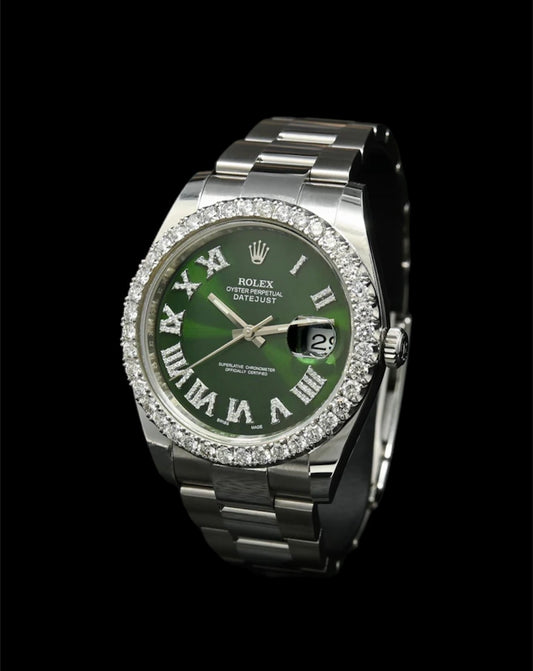 Rolex Datejust 41mm Acier | Chiffre Romain 🟢