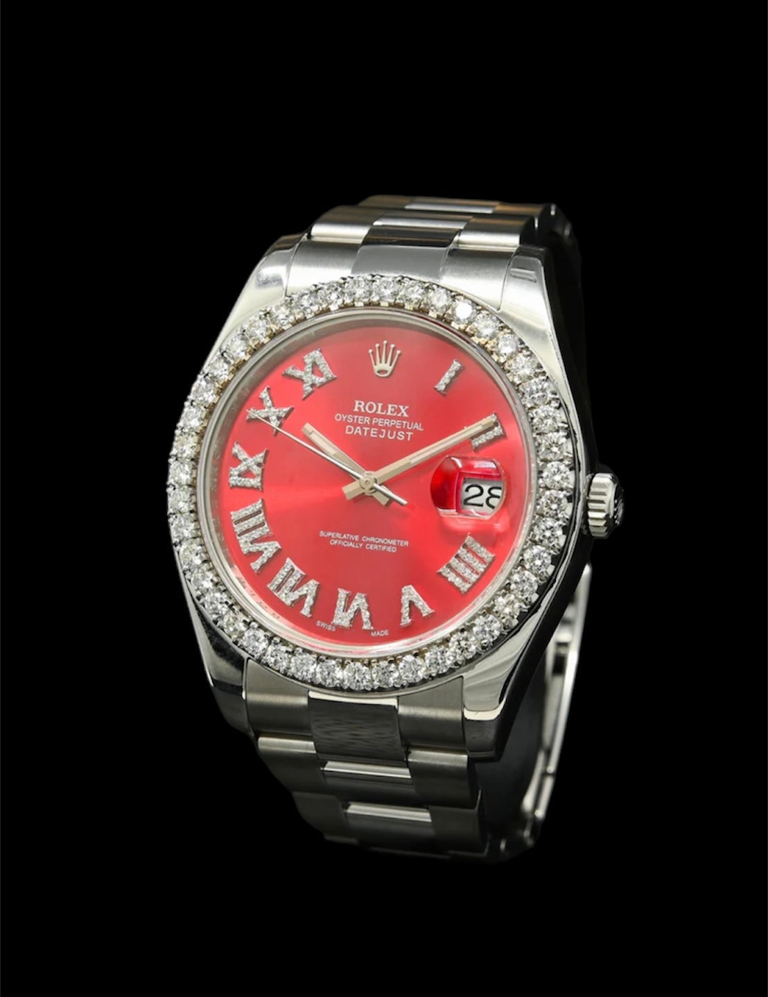 Rolex Datejust 41mm Acier | Chiffre Romain 🔴