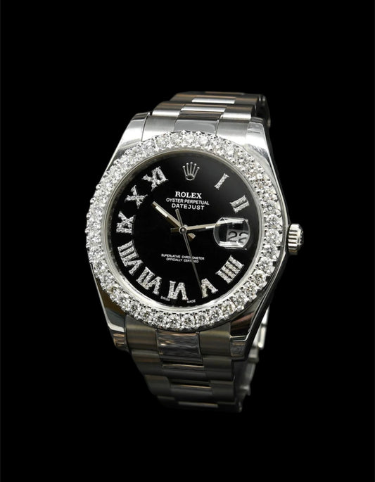 Rolex Datejust 41mm Acier | Chiffre Romain ⚫