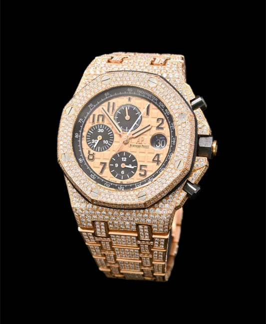 Audemars Piguet Royal Oak Offshore Or Rose | Full Diamants 💎